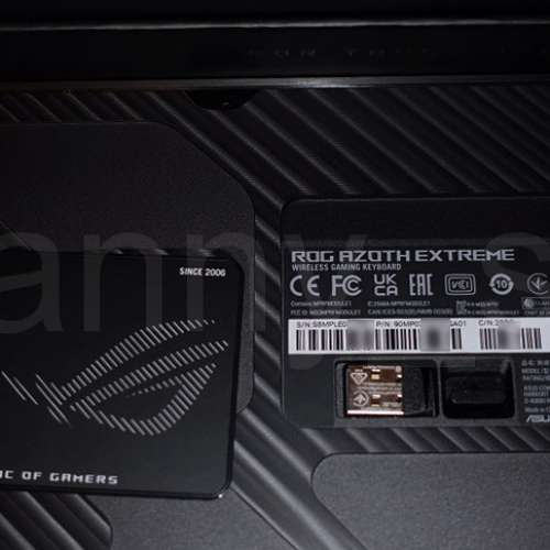 ASUS 華碩 ROG Azoth Extreme Mechanical Gaming Keyboard 頂級電競機械鍵盤 暴風軸...