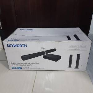 全新未開封Skyworth 創維Sound Bar音箱