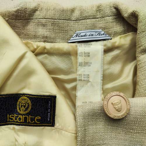 義大利 lstante 全新杏色女裝便褸