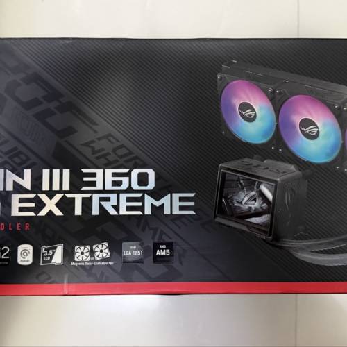 ASUS ROG RYUJIN III 360 ARGB EXTREME 水冷