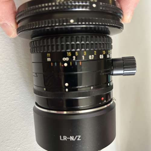 Nikon 28mm2.8 Shift 鏡 Leica R mount, 連 R to Z adaptor