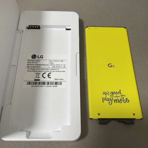 LG G5手機 Battery charging kit 原裝電池