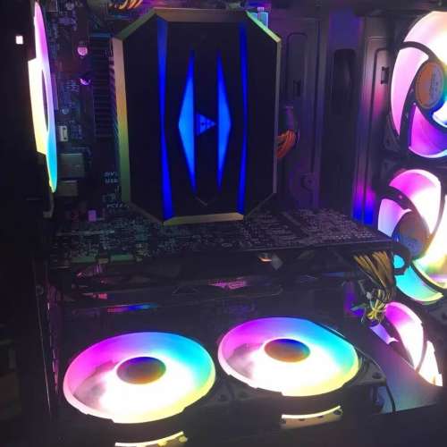 Intel&reg; Core&trade; i7 10 代水冷RGB電競電腦主機，16G 記憶體* 2TB Samsung 870 SSD固...