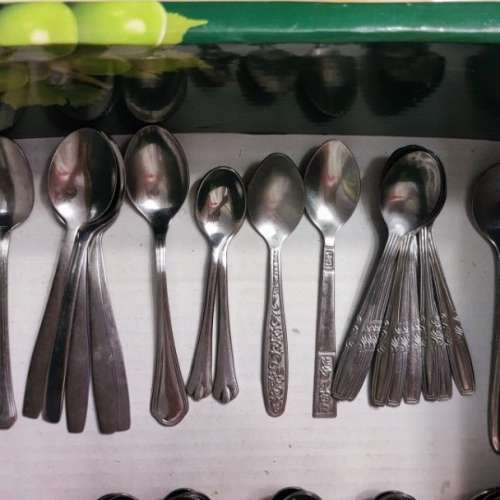 不銹鋼匙羹茶餐廳冰羹湯匙茶匙咖啡匙甜品匙餐匙餐羹茶羹小匙羹批發stainless steel...