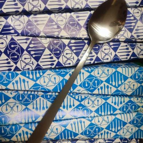 不銹鋼匙羹茶餐廳冰羹湯匙茶匙批發120支stainless steel spoon結業清貨