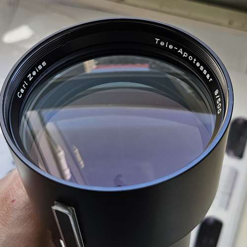 Hasselblad Tele-Apo 500mm f8 可以加接環用在，富士GFX, Leica, Nikon ,Sony 上