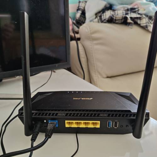 ASUS (RT-AX56U)無線路由器 AX1800