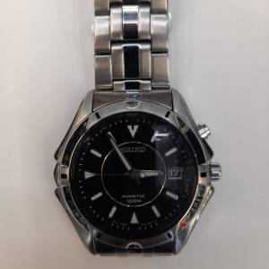 全新Vintage Seiko 5M62-OBF0 Kinetic Watch