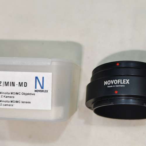 novoflex nikon Z minolta MD made in germany