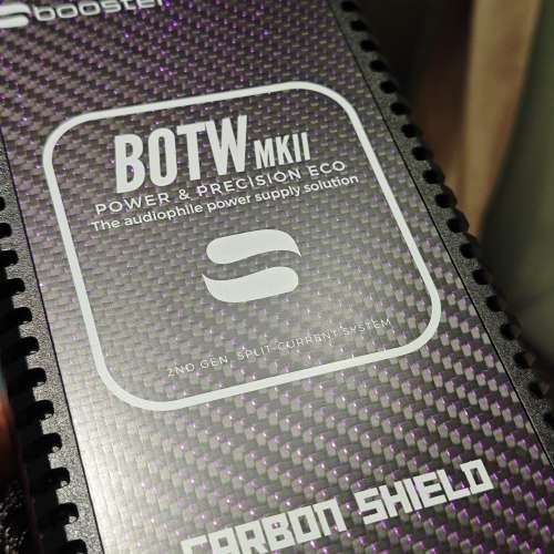 sBooster BOTW 碳紫版 15V linear power supply