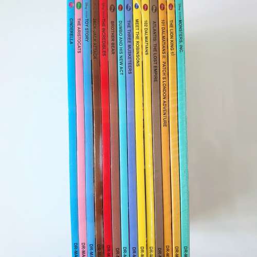 迪士尼 dr max 英文故事書14本