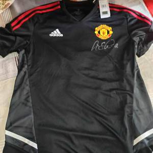奧沙 親筆簽名 曼聯訓練球衣