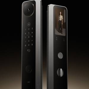 【香港上門安裝】【新品】小米智能門鎖M40Pro雙攝全景貓眼 AI 掌靜脈識別智能門鎖