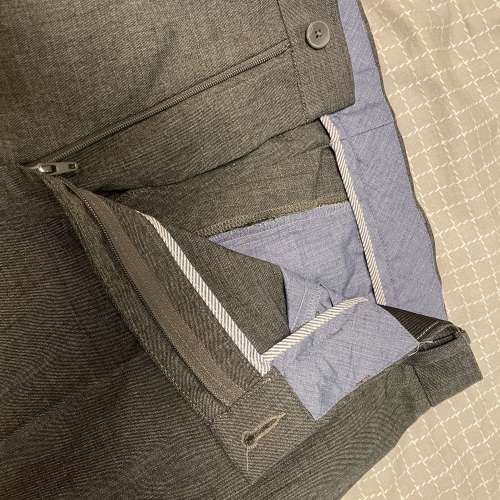 M&S 馬莎男士西褲，炭灰色