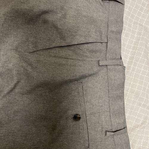 M&S 馬莎男士西褲，炭灰色，標準剪裁(Regular Fit)