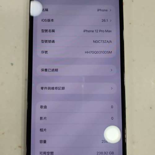 港行 iPhone 12 Pro Max 256GB