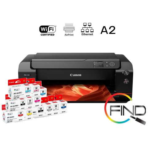 全新機有盒合專業CANON imagePROGRAF PRO-500 A2 12色Printer