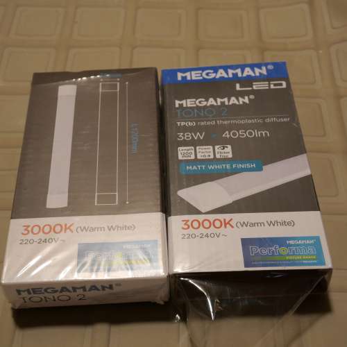 曼佳美 Megaman TONO 2 LED 天花燈 明裝 超薄超輕 38W 3000K 1200x75mm