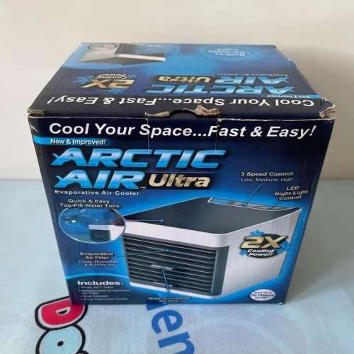 ARCTIC AIR - Arctic Air Ultra便攜式空調扇 USB迷你冷風機, ***可放入冰袋增加冷...
