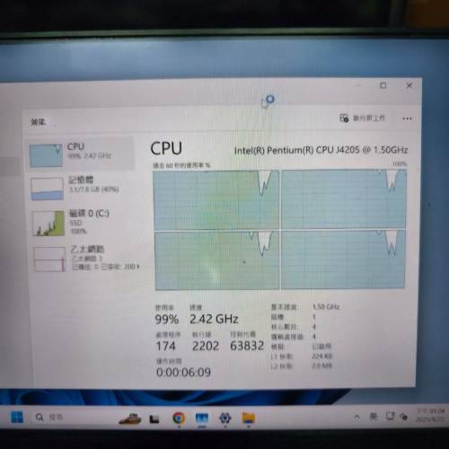 軟路由  J4205 8G ram 128gb ssd Mini PC
