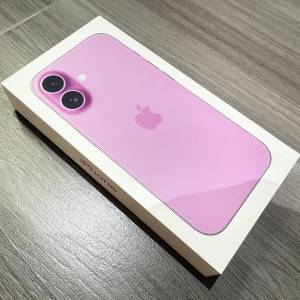 99.9999%new 港行 Apple iPhone 16 256GB Pink 粉紅色