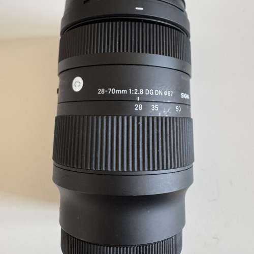 最新Sigma 28-70 F2.8 FE Mount