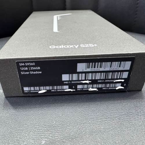 全新未開封 Samsung S25+ 5G 12+256GB 銀色 香港行貨  自用超值