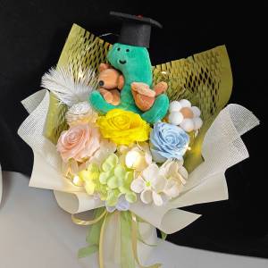 睇下文⭕️急單不加錢‼️獨家原創 正版joguman畢業公仔 joguman畢業花束 ‼️Excl...