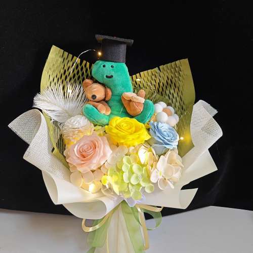 睇下文⭕️急單不加錢‼️獨家原創 正版joguman畢業公仔 joguman畢業花束 ‼️Excl...