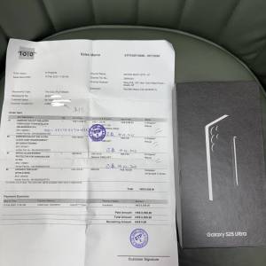 99%New Samsung S25 Ultra 5G 12+512GB 黑色 香港行貨 有單 三星保養到2026年2月10...