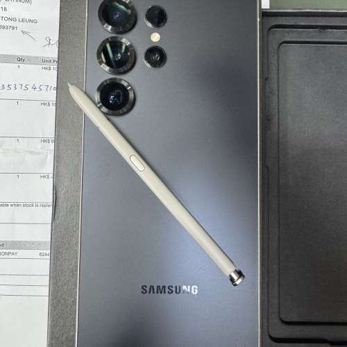 99%New Samsung S25 Ultra 5G 12+512GB 黑色 香港行貨 有單 三星保養到2026年2月10...