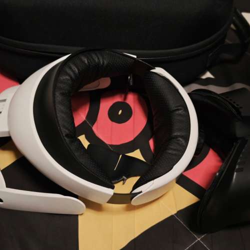 Meta Quest 3 VR Quest3 專用配件 - 副廠頭帶 + 透氣眼罩 + 鼻托 + 專用機袋連揹帶