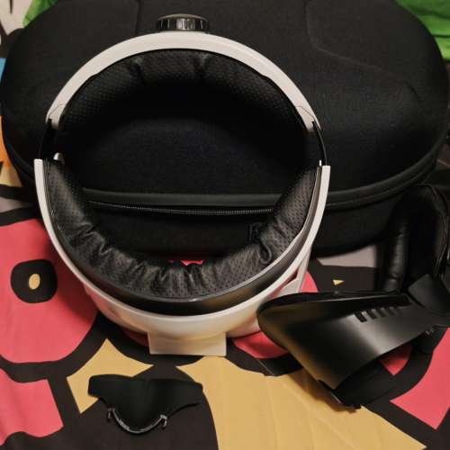 Meta Quest 3 VR Quest3 專用配件 - 副廠頭帶 + 透氣眼罩 + 鼻托 + 專用機袋連揹帶