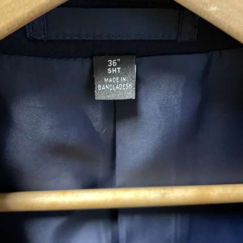 M&S 馬莎 海軍藍色(Navy) 西裝外套