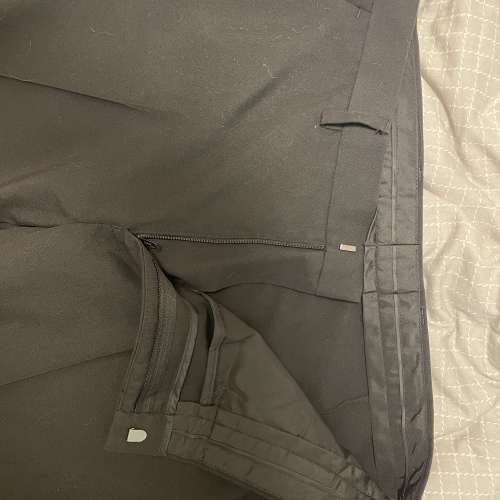 M&S 馬莎男士西褲，黑色，標準剪裁(Regular Fit)