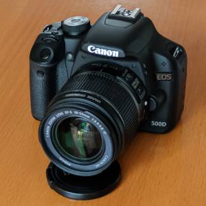 CANON EOS 500D + 18-55MM IS + 1义3電
