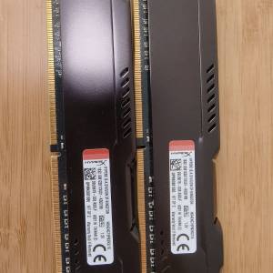 Kingston hyperx fury DDR 4 16GB (8GB x2)