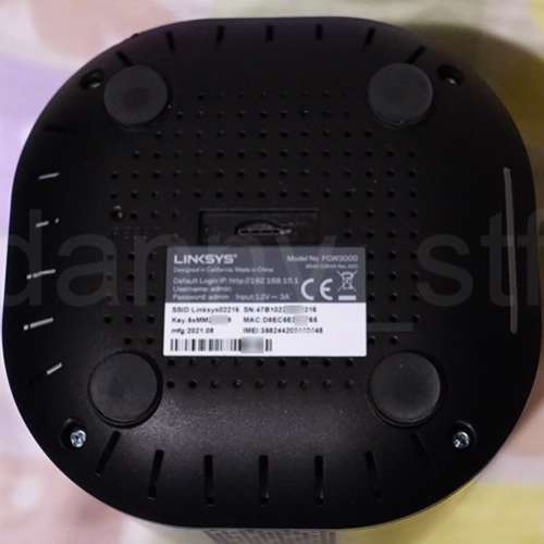 港行 Linksys FGW3000 5G WiFi 6 AX3000 路由器 Sim Router (各大香港電訊供應商合用)