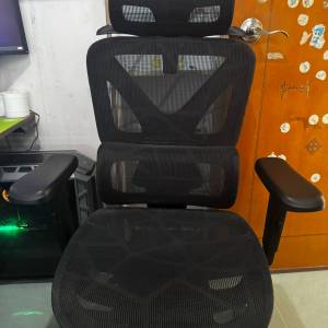 萊克帝家6D扶手龍紋網人體工學椅