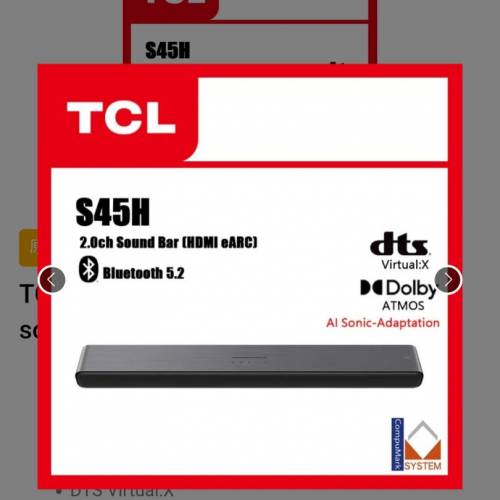 TCL Soundbar