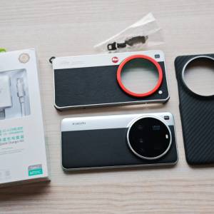 90%新 小米 15 Ultra 16+1TB 水貨國行 銀黑色 Leica 四鏡頭 15Ultra 連Fotogear金屬...
