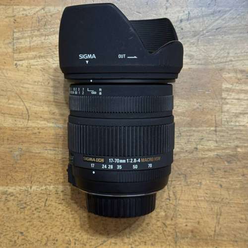 Sigma 17-70mm F2.8-4 DC MACRO OS HSM (Nikon F Mount)
