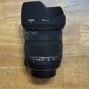 Sigma 17-70mm F2.8-4 DC MACRO OS HSM (Nikon F Mount)