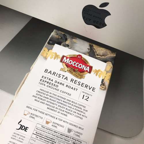 注意, *已過* 最佳享用期 2024.06.06 Capsules Nespresso® MOCCONA Extra Dark Ro...