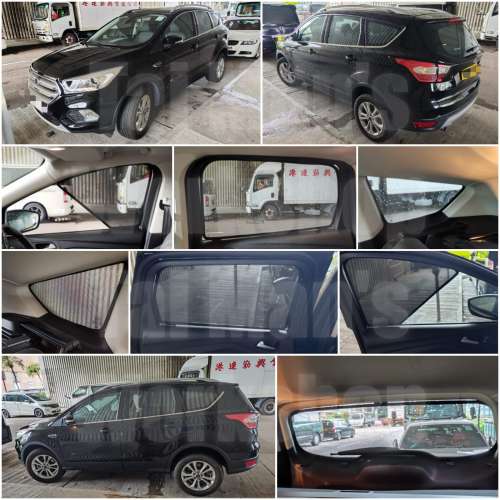 FORD KUGA 全車防曬磁石窗網
