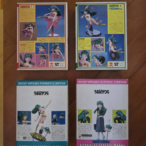 山T女福星 亞琳 Bandai 模型 no.1-4 full set 當時物未使用新品