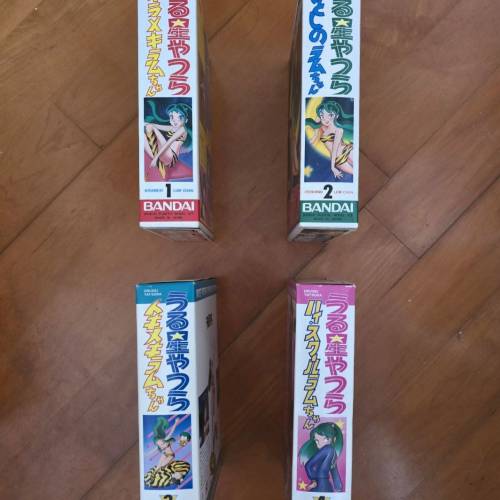 山T女福星 亞琳 Bandai 模型 no.1-4 full set 當時物未使用新品