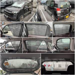 SPADE PORTE 全車防曬磁石窗網