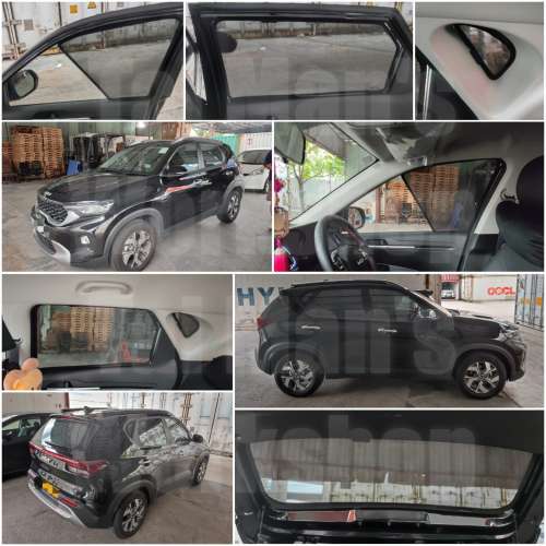 Kia Sonet 全車磁石濾光窗網太陽擋