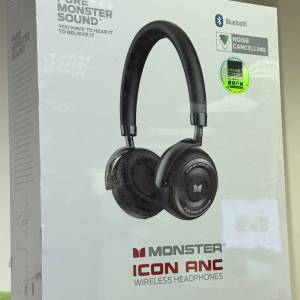 全新Monster Icon Active Noise Cancelling Headphones 頭戴式耳機